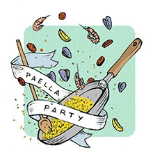 Logo Paella Party
